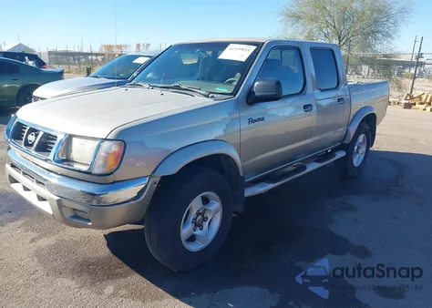 2000 Nissan Frontier Se-V6/Xe-V6 из США, поврежденный, VIN 1N6ED27T5YC322940